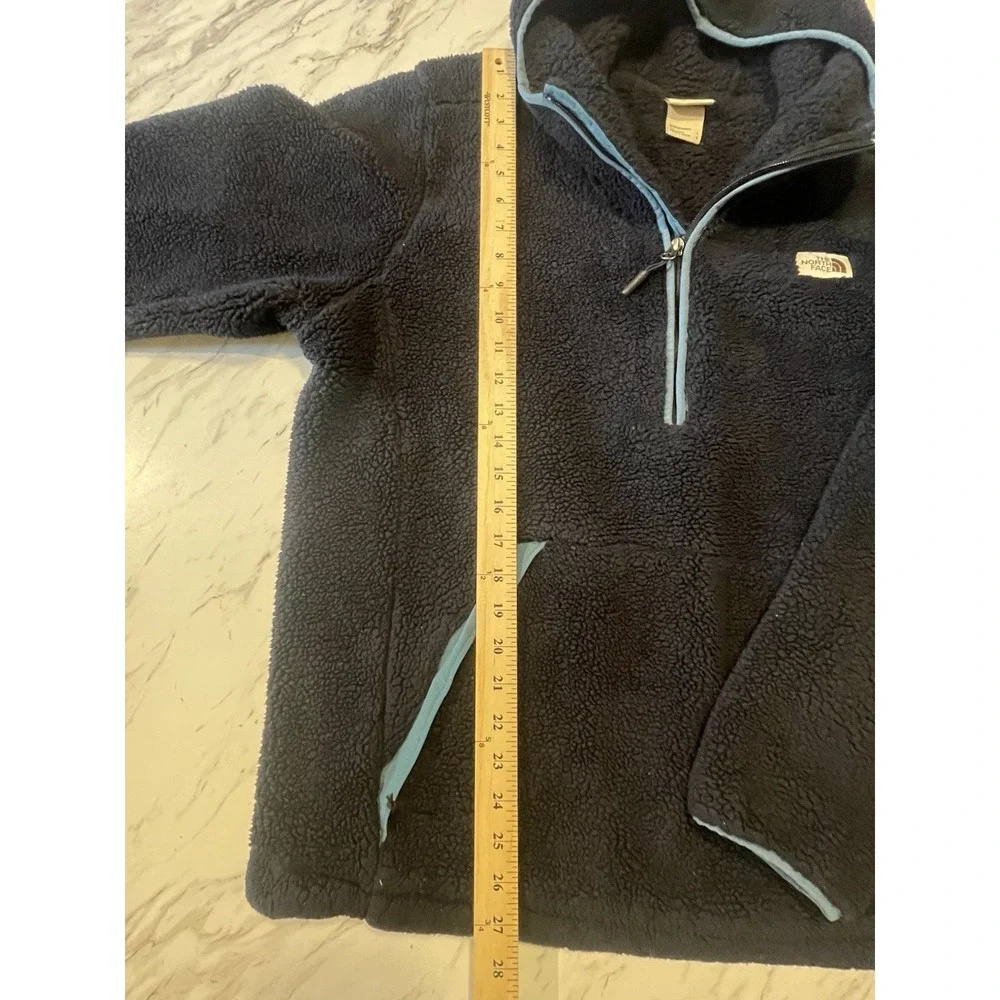 The North Face Campshire Sherpa Fleece Pullover Hoodie. Mens Large